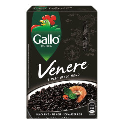 ARROZ NEGRO VENERE CAJA 12/500gr.